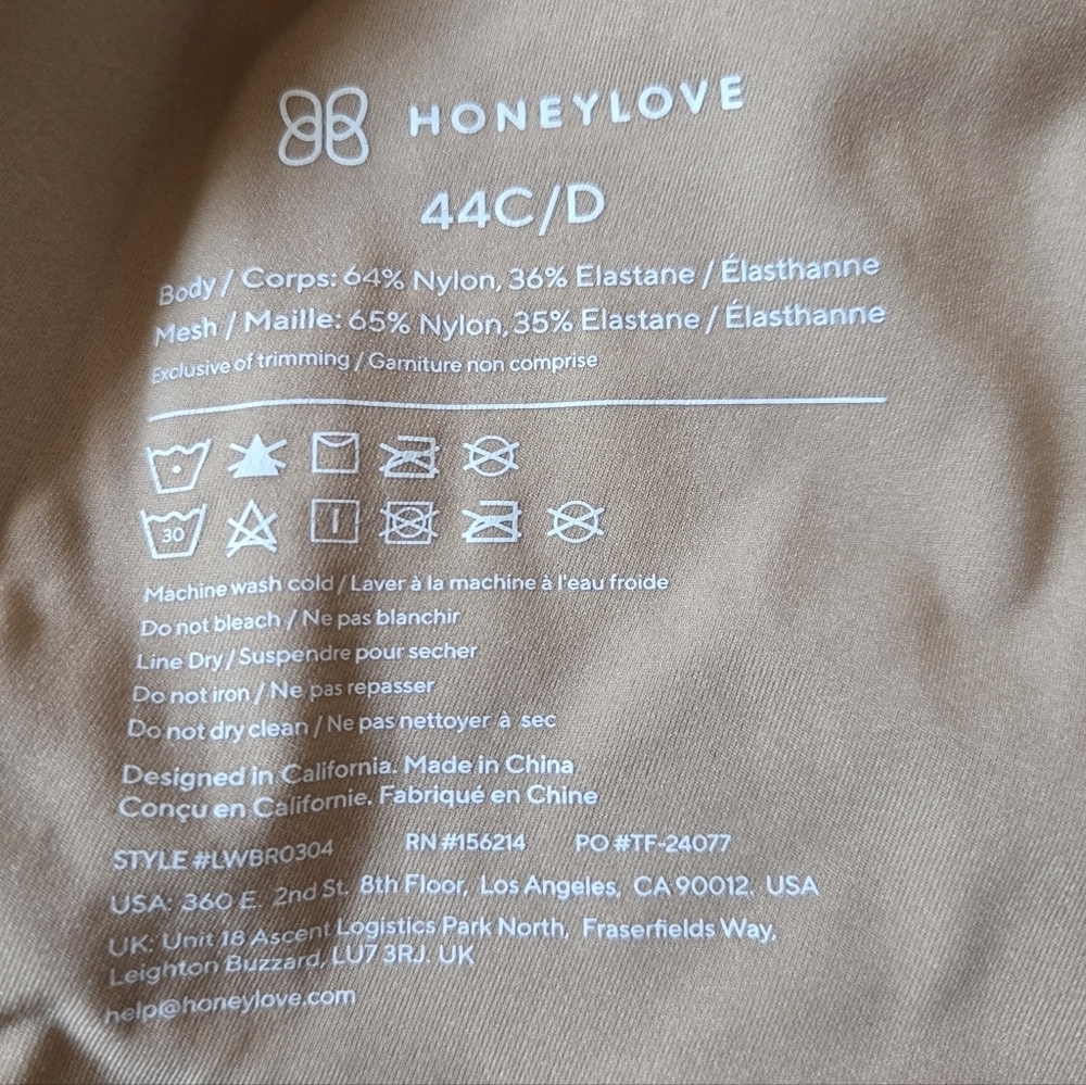 Honeylove Crossover Bra Navy 44 C/D - Picture 14 of 14